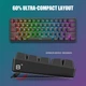 Игровой комплект клавиатура и мышь RedThunder K62 / RGB подсветка / UKR / Черный Б/В - изображение 2