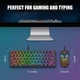 Игровой комплект клавиатура и мышь RedThunder K62 / RGB подсветка / UKR / Черный Б/В - изображение 6