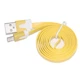 Кабель USB - micro USB 100 см Yellow - изображение 2