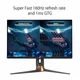 Монітор 27" ASUS ROG Swift PG27UQR (90LM03A0-B02370) - зображення 7