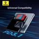 Кабель USB 4.0 Type-C - Type-C високошвидкісний Baseus Flash Series 2 Full Featured (240W, 8K 60HZ, 1m). Black - зображення 11