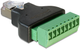 Adapter Delock RJ45 Terminal Block 8 pin 2-part 3.5 mm (4043619653898) - obraz 2