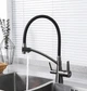 Смеситель для кухни на две воды GAPPO G4398-19 оружейная сталь - изображение 2