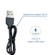 Зарядное устройство с универсальной совместимостью для аккумуляторов с USB-подключением 18650 CR123a 670204 - изображение 4