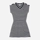 Подростковое летнее платье для девочки Tommy Hilfiger 374834642 140 см Синий/Белый (1159821321) - изображение 1