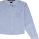 Подростковая рубашка для девочки Tommy Hilfiger 323712476 146 см Синий/Белый (1159821234) - изображение 3