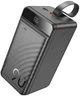 Павербанк PowerBank зі швидкою зарядкою HOCO J123D 90000mAh |3USB/Type-C, QC22.5W+PD20W| Чорний - зображення 1