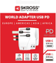 Ładowarka sieciowa Skross PRO Light USB AC30PD World White (1302473) - obraz 4