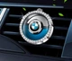 Автомобільний ароматизатор із логотипом BMW Сірий - зображення 2