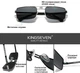Мужские поляризационные солнцезащитные очки KINGSEVEN N760 Silver Gray - изображение 4