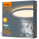 Потолочный LED светильник с декоративной подсветкой VIDEX круглый |18W, 4000K, 220V| Белый VL-DL3R-184W - изображение 2