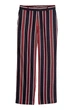 Брюки H&M 38 красно синий полоска 5751787 - изображение 1