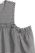 Блуза H&M 40 черно белая клетка 6014916545 - изображение 3