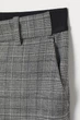 Брюки H&M 36 серый клетка 26057528141 - изображение 2