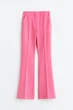Брюки H&M 36 розовый 13121099204 - изображение 1