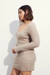 Сукня H&M M бежевий меланж 1179642 - зображення 2