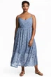 Платье H&M 3XL голубой 612537920 - изображение 1