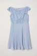 Платье H&M 46 голубой 1606586795 - изображение 1