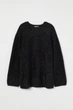 Джемпер H&M XS чорний блиск 6081008824 - зображення 1