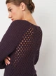 Джемпер H&M S сливовый 205190027 - изображение 4