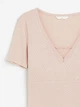 Футболка для кормящих H&M L пудра 10091116423 - изображение 3