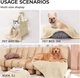 Одеяло для животных Derby Calming Blankets Fluffy Premium Fleece, Бежевый 100х120 см - изображение 2
