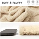 Плед-ковдра для дітей Derby Calming Blankets Fluffy Premium Fleece, Бежевий 100х120 см - зображення 4