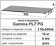 Полка из стекла навесная прямоугольная Commus PL7 PG (210х600х6мм) - изображение 3