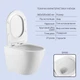 Готовое решение Qtap для ванной комнаты: подвесной унитаз Robin Ultra Quiet 520x365x365 + комплект инсталляции Nest 4 в 1 (круглая клавиша Satin) - изображение 3