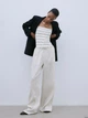 Боди-майка женская H&M 271228205 XS Белая (2727000044527) - изображение 3