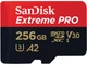 Карта пам'яті SanDisk 256 GB microSDXC UHS-I U3 Extreme Pro + SD Adapter SDSQXCD-256G-GN6MA - изображение 2