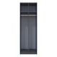 Роздягальня Doros 2-х секційна Графіт 2 ДСП 60х52х180 DRS-011613 (40512886) - зображення 4