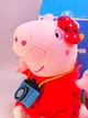 Плюшевая игрушка Свинка Пеппа Фотограф 20 см Peppa из семьи Пеппа Голограмма в коробке Розовая - изображение 6