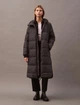 Куртка зимняя длинная женская Calvin Klein (887260563687) L серая - изображение 5