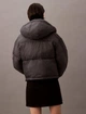 Куртка зимняя короткая женская Calvin Klein (887260563672) L серая - изображение 4