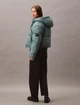 Куртка зимняя короткая женская Calvin Klein (887260563677) L зеленая - изображение 3