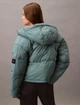 Куртка зимняя короткая женская Calvin Klein (887260563677) L зеленая - изображение 6