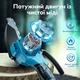 Акумуляторна ланцюгова мініпилка KKMOON 7-B 6-дюймова (JDT-0845594) - зображення 5