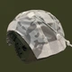 Чохол на каску fast helmet білий мультикам альпіна - зображення 3