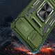 Ударостійкий чохол Camshield Army Ring для Apple iPhone 7 / 8 / SE (2020) (4.7") Оливковий / Army Green - зображення 2