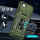 Ударостійкий чохол Camshield Army Ring для Apple iPhone 7 / 8 / SE (2020) (4.7") Оливковий / Army Green - зображення 5