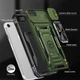 Ударостійкий чохол Camshield Army Ring для Apple iPhone 7 / 8 / SE (2020) (4.7") Оливковий / Army Green - зображення 6
