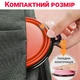 Складная силиконовая миска iPets для животных для собак и кошек в дорогу и путешествия Smart Pet на 0,25 л, Красная - изображение 6