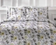 Постельное белье Tivolyo Home Dreamy gri делюкс сатин жатый шёлк евро - изображение 1