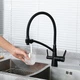 Смеситель на две воды GAPPO G4398-16 с гибким изливом - изображение 4