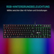 Ігрова клавіатура Klim Dash / Механічна / Red Low Profile Switches / RGB підсвічування / UKR / Black Б/В - зображення 5