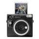 Подарунковий набір камера миттєвого друку Fujifilm Instax Square SQ40/ Чохол коричневий/ Фотоальбом коричневий (80 фото) / Фотопапір (20 знімків) - зображення 2