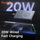 Магнітний ультратонкий павербанк Mcdodo MC-4641 20W Magnetic Wireless Metal Ultra-Thin 5000mAh Power Bank - зображення 8