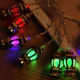 Светодиодная гирлянда "Фонарики" 20 LED, 5м + переходник, 220V, IP44, Мультиколор - изображение 1
