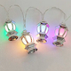 Светодиодная гирлянда "Фонарики" 20 LED, 5м + переходник, 220V, IP44, Мультиколор - изображение 8